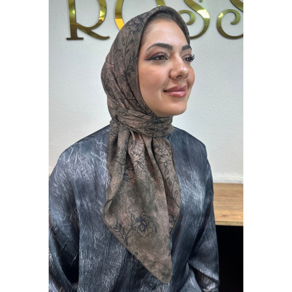 Desenli Soft Eşarp 05K